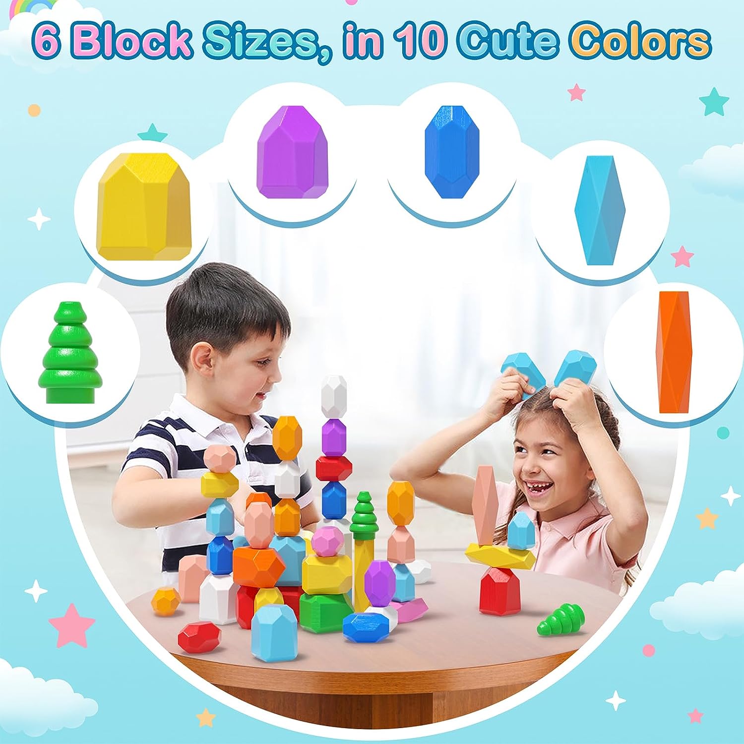 40PCS Wooden Stacking Rocks Toys, Montessori Toys for 1 2 3 year old, Stacking toys for Toddlers, Sensory STEM Preschool Learning Building Blocks Toys for Kids age 3-5, Kids Games Gifts for Boys Girls : Toys Games 40PCS Wooden Stacking Rocks Toys, Montessori Toys for 1 2 3 year old, Stacking toys for Toddlers, Sensory STEM Preschool Learning Building Blocks Toys for Kids age 3-5, Kids Games Gifts for Boys Girls : Toys Games