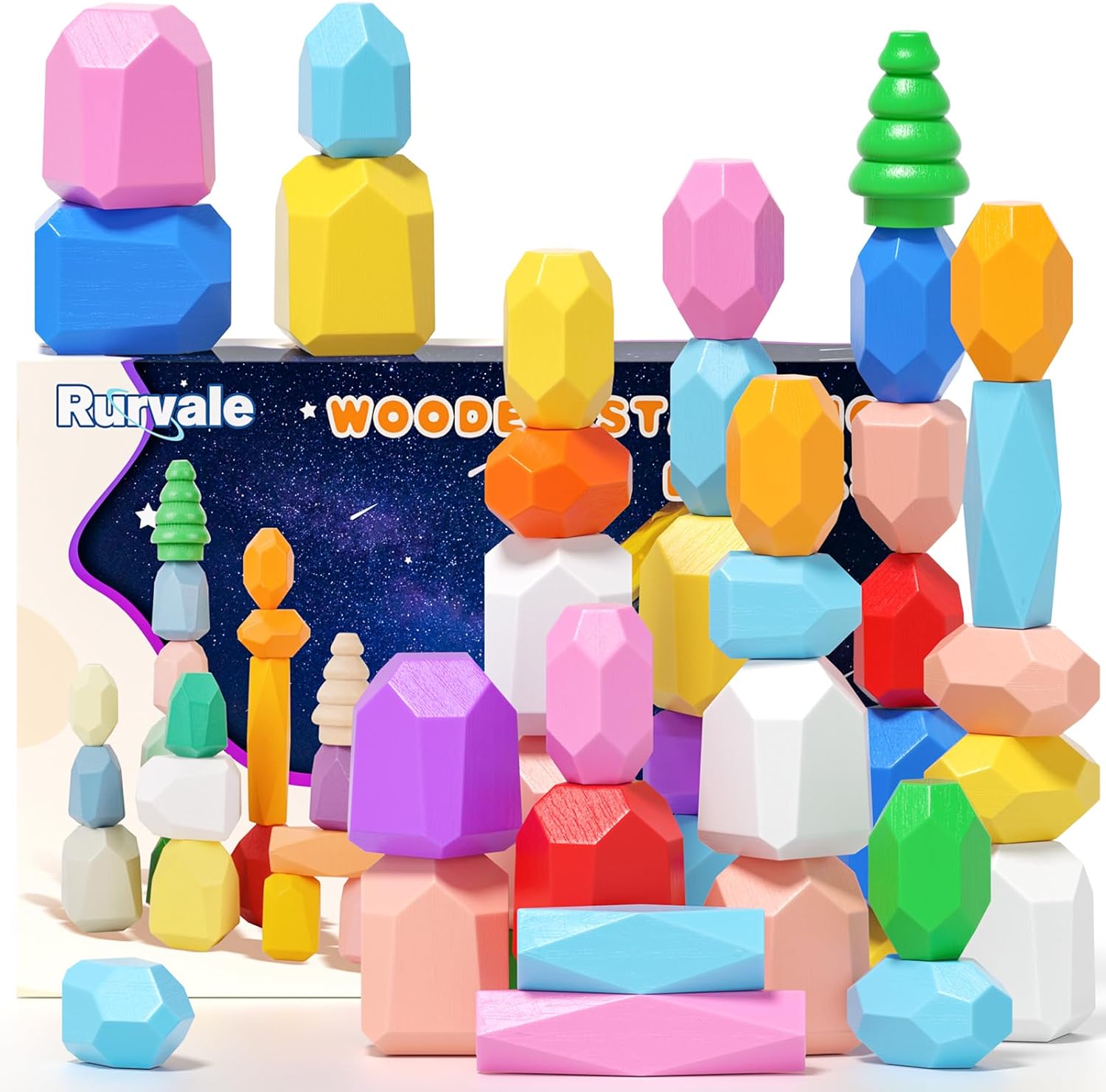 40PCS Wooden Stacking Rocks Toys, Montessori Toys for 1 2 3 year old, Stacking toys for Toddlers, Sensory STEM Preschool Learning Building Blocks Toys for Kids age 3-5, Kids Games Gifts for Boys Girls : Toys Games 40PCS Wooden Stacking Rocks Toys, Montessori Toys for 1 2 3 year old, Stacking toys for Toddlers, Sensory STEM Preschool Learning Building Blocks Toys for Kids age 3-5, Kids Games Gifts for Boys Girls : Toys Games
