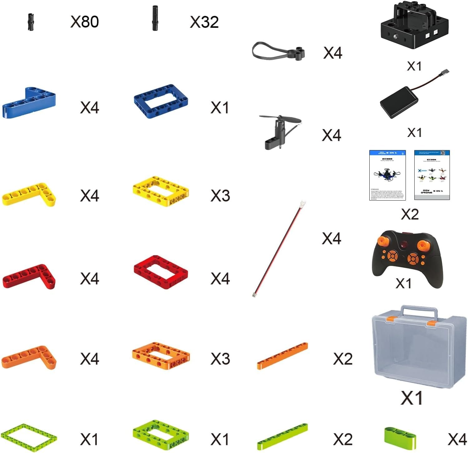 5-in-1 STEM Educational Science Kits, Building Toys with Easy-to-Fly DIY Drone and Remote Control Mini Drones for Kids - Perfect Toys Gifts for Boys and Girls, Ideal for Family Activities, Birthday Christmas Gifts, School Activities, Students, and Teens (Ages 5-7, 5-9, 8-12, 10+) 5-in-1 STEM Educational Science Kits, Building Toys with Easy-to-Fly DIY Drone and Remote Control Mini Drones for Kids - Perfect Toys Gifts for Boys and Girls, Ideal for Family Activities, Birthday Christmas Gifts, School Activities, Students, and Teens (Ages 5-7, 5-9, 8-12, 10+)