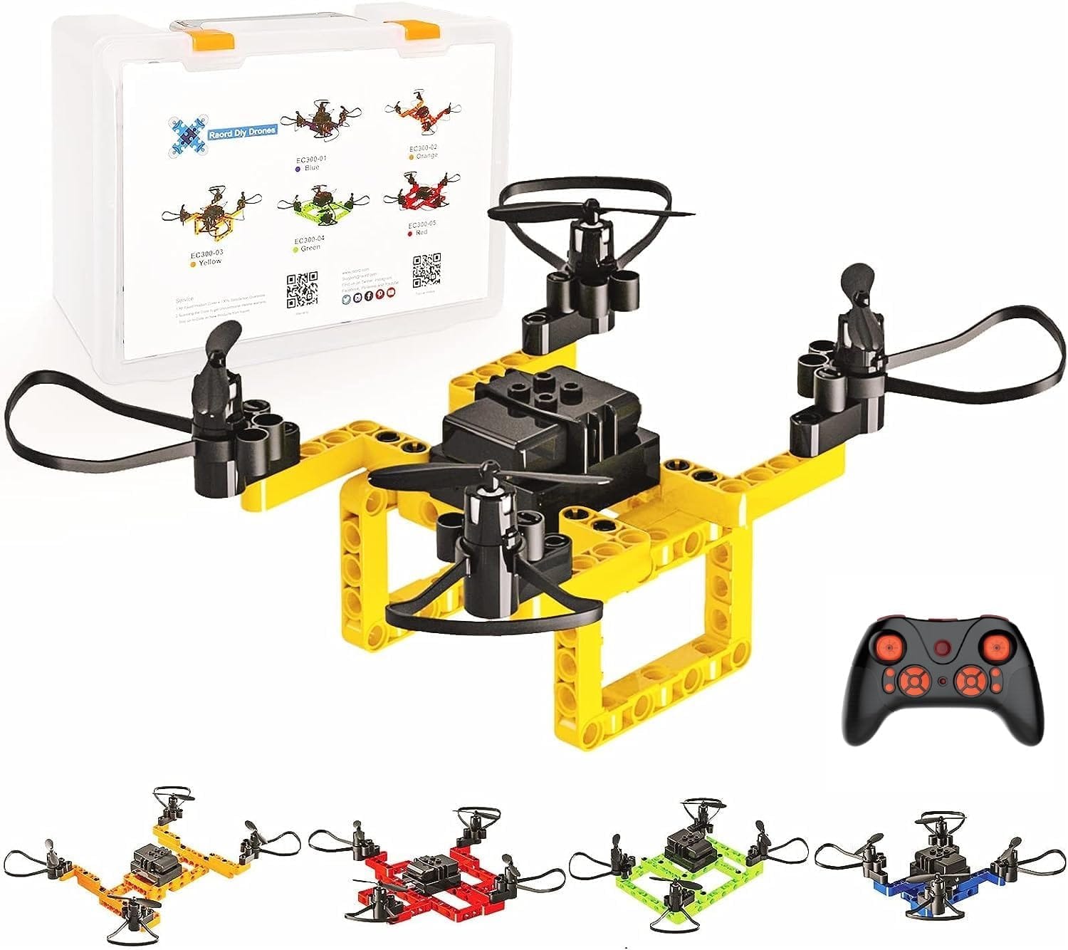 5-in-1 STEM Educational Science Kits, Building Toys with Easy-to-Fly DIY Drone and Remote Control Mini Drones for Kids - Perfect Toys Gifts for Boys and Girls, Ideal for Family Activities, Birthday Christmas Gifts, School Activities, Students, and Teens (Ages 5-7, 5-9, 8-12, 10+) 5-in-1 STEM Educational Science Kits, Building Toys with Easy-to-Fly DIY Drone and Remote Control Mini Drones for Kids - Perfect Toys Gifts for Boys and Girls, Ideal for Family Activities, Birthday Christmas Gifts, School Activities, Students, and Teens (Ages 5-7, 5-9, 8-12, 10+)