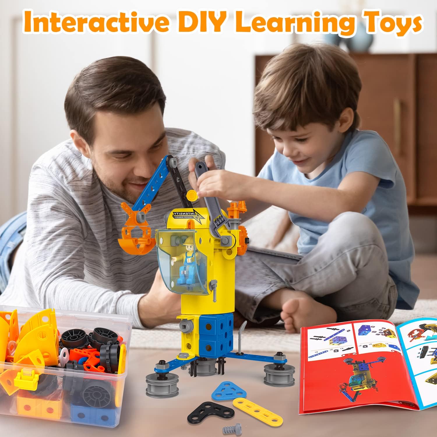6 In 1 STEM Building Toys for 5 6 7 8 9 + Year Old Boy Girl Gift,192 PCS Stem Project Activities Kit for kid 5-7 6-8 Educational Autism Robotic Toy Learning Game Excavator Engineering Construction Set 6 In 1 STEM Building Toys for 5 6 7 8 9 + Year Old Boy Girl Gift,192 PCS Stem Project Activities Kit for kid 5-7 6-8 Educational Autism Robotic Toy Learning Game Excavator Engineering Construction Set