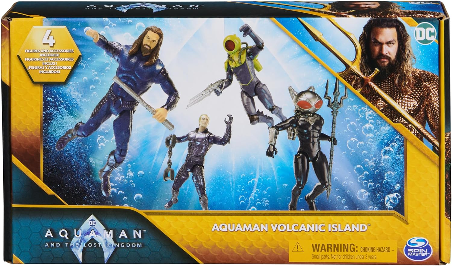 Aquaman DC Comics Volcanic Island Pack Review