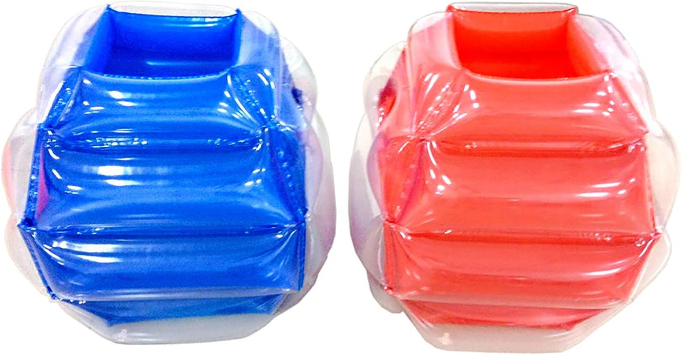 BANZAI: Bump N Bounce Body Bumpers, A Game of Bumping  Bopping, 2 Bumpers Included in Red  Blue, Fun  Safe Cushion Inflatable Surface, For Ages 4 and up