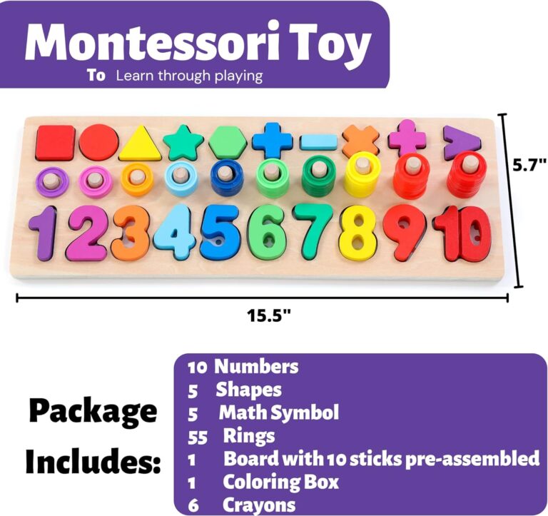 BEKILOLE Wooden Montessori Toys Review