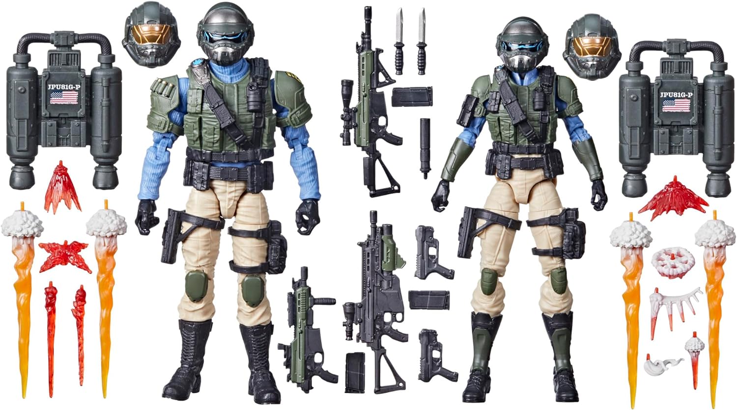 G.I. Joe Classified Series Steel Corps Troopers,Collectible Action Figure,95,6-Inch Action Figures for Boys Girls,with 28 Accessory Pieces G.I. Joe Classified Series Steel Corps Troopers,Collectible Action Figure,95,6-Inch Action Figures for Boys Girls,with 28 Accessory Pieces