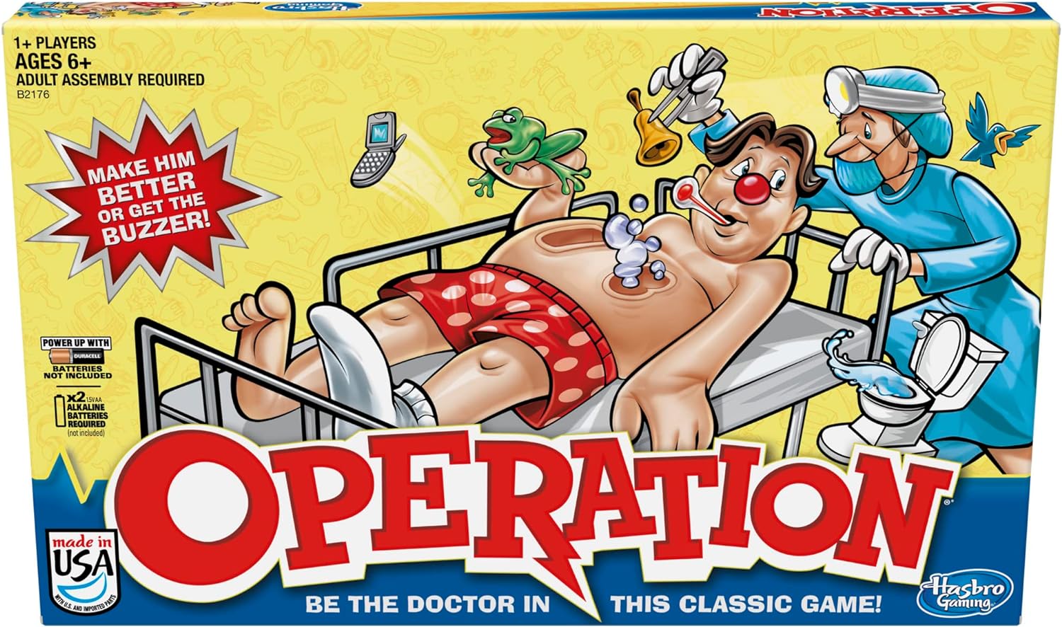 Hasbro Gaming Classic Operation Game Hasbro Gaming Classic Operation Game
