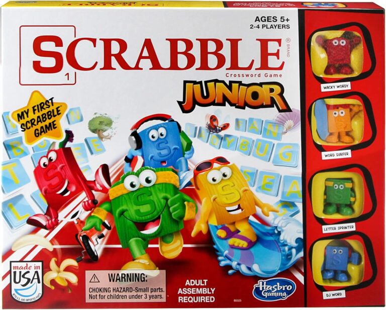 Hasbro Gaming Scrabble Junior Game Review