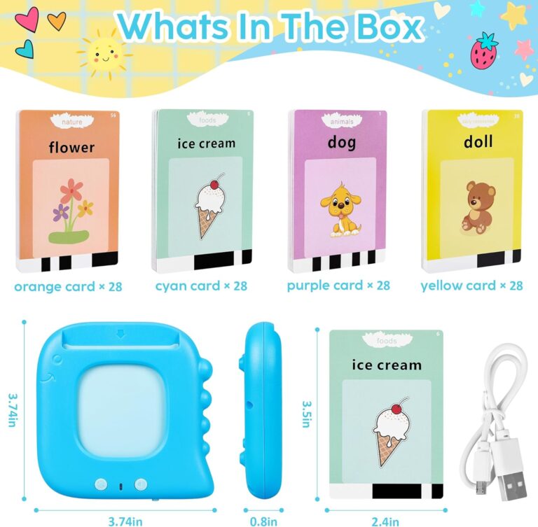 Kids Toddler Talking Flash Cards Review