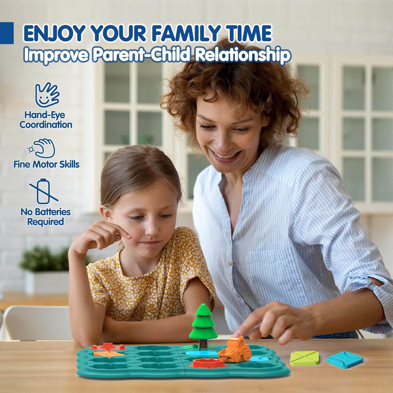 Kids Toys STEM Board Games - Smart Logical Road Builder Brain Teasers Puzzles for 3 to 4 5 6 7 Year Old Boys Girls, Educational Montessori Birthday Gifts for Ages 3-5 Preschool Classroom Learning Kids Toys STEM Board Games - Smart Logical Road Builder Brain Teasers Puzzles for 3 to 4 5 6 7 Year Old Boys Girls, Educational Montessori Birthday Gifts for Ages 3-5 Preschool Classroom Learning