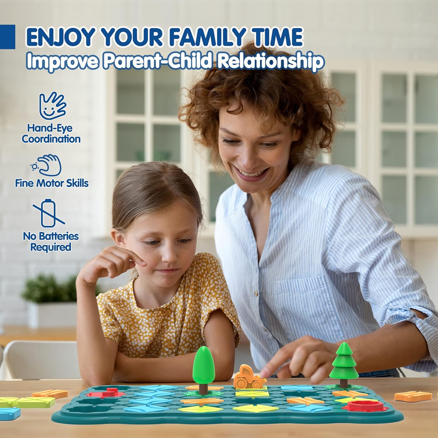 Kids Toys STEM Board Games - Smart Logical Road Builder Brain Teasers Puzzles for 3 to 4 5 6 7 Year Old Boys Girls, Educational Montessori Birthday Gifts for Ages 3-5 Preschool Classroom Learning Kids Toys STEM Board Games - Smart Logical Road Builder Brain Teasers Puzzles for 3 to 4 5 6 7 Year Old Boys Girls, Educational Montessori Birthday Gifts for Ages 3-5 Preschool Classroom Learning