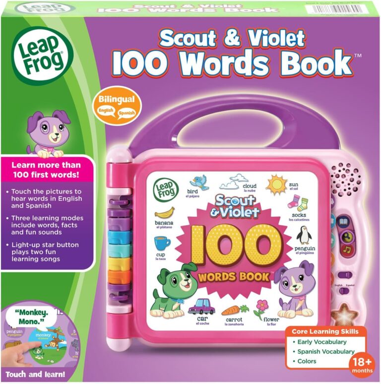 LeapFrog Scout and Violet 100 Words Book Review