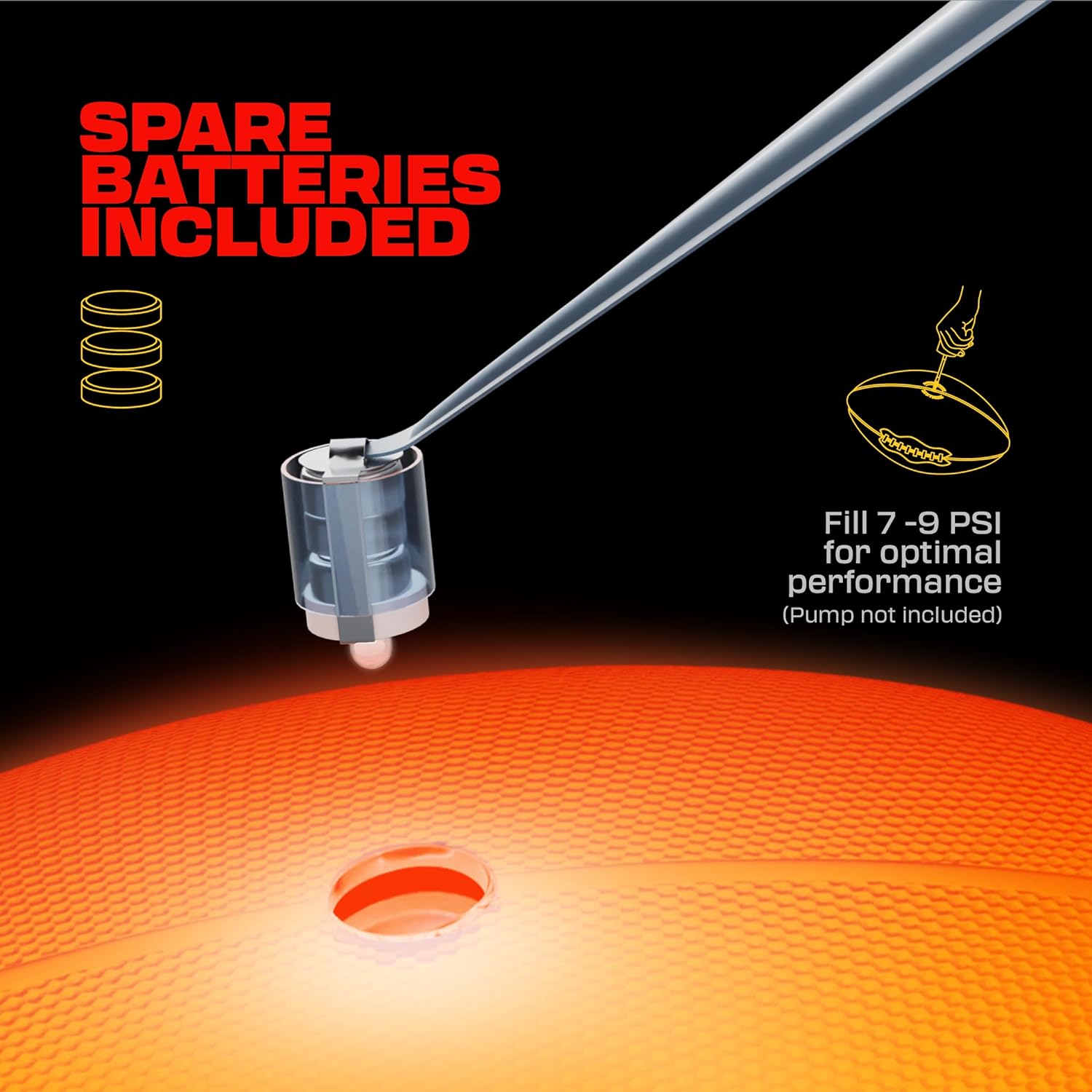 Light Up Football - Glow in the Dark Foot Ball - NO 6 - Outdoor Sports Birthday Gifts for Boys 8-15+ Year Old - Kids, Teenage Youth Gift Ideas Activity - Cool Boy Toys Stuff Ages 8 9 10 11 12 13 14 15 Light Up Football - Glow in the Dark Foot Ball - NO 6 - Outdoor Sports Birthday Gifts for Boys 8-15+ Year Old - Kids, Teenage Youth Gift Ideas Activity - Cool Boy Toys Stuff Ages 8 9 10 11 12 13 14 15