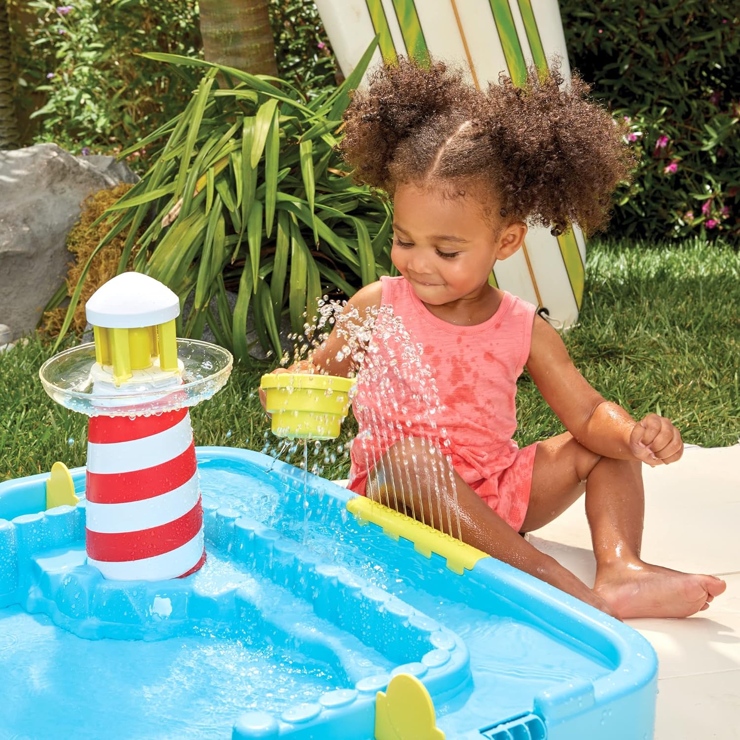 Little Tikes Splash Beach Water Table Splash Pad for Kids, Boys, Girls Ages 2+ Years Little Tikes Splash Beach Water Table Splash Pad for Kids, Boys, Girls Ages 2+ Years