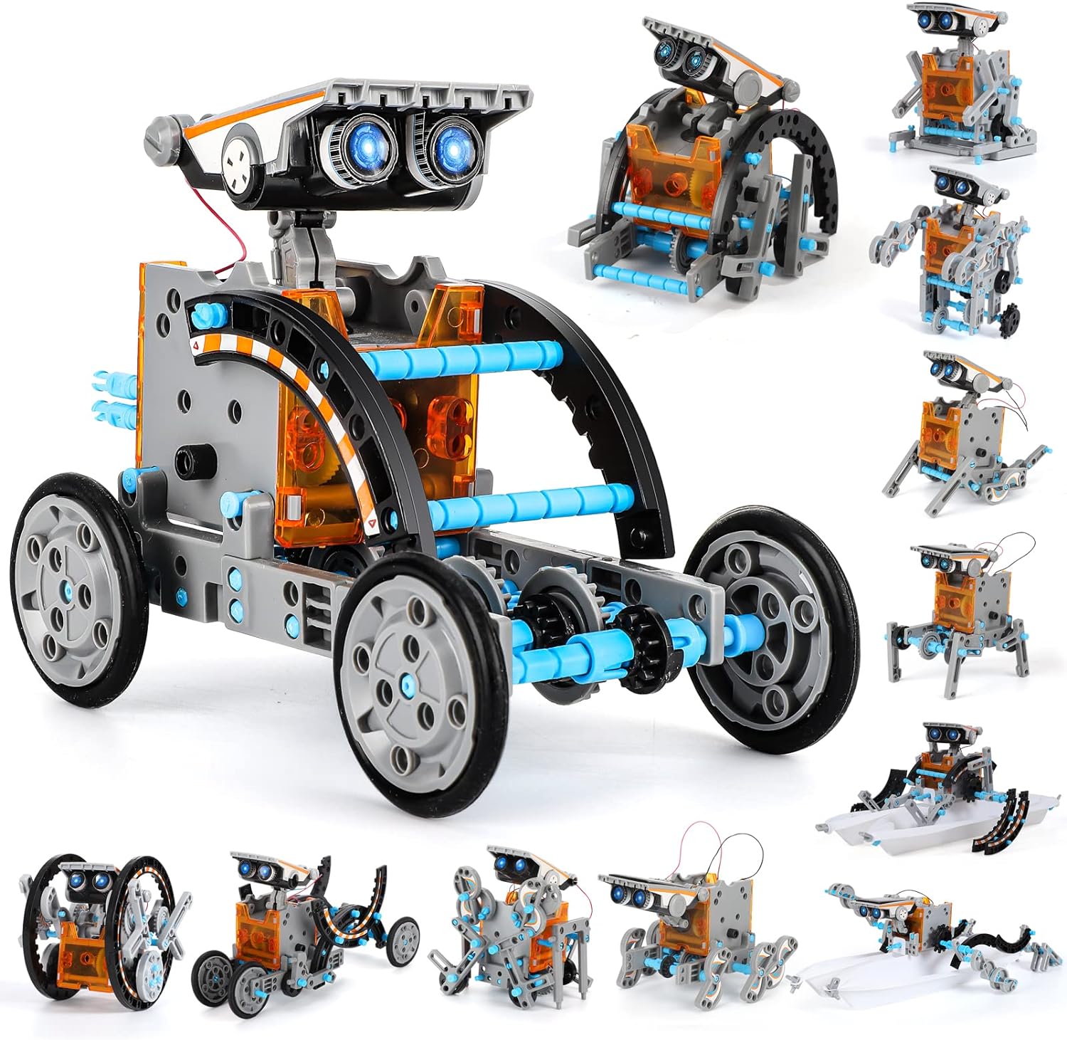Lucky Doug 12-in-1 STEM Solar Robot Kit Toys Gifts for Kids 8 9 10 11 12 13 Years Old, Educational Building Science Experiment Set Birthday for Kids Boys Girls Lucky Doug 12-in-1 STEM Solar Robot Kit Toys Gifts for Kids 8 9 10 11 12 13 Years Old, Educational Building Science Experiment Set Birthday for Kids Boys Girls