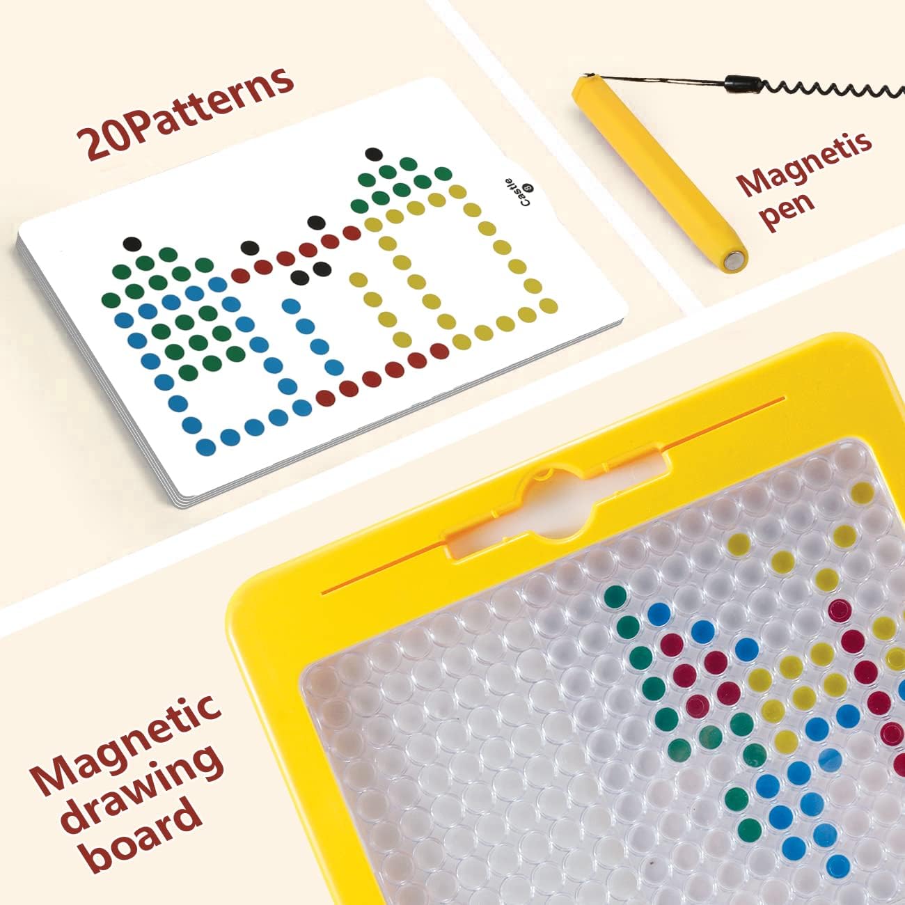 Magnetic Drawing Board Sensory Activity - Montessori Toys 3 Year Old Toddler Airplane Travel Essentials Kids Ages 3-5 4-8 Road Trip Games Birthday Gifts for 3 4 5 6 7 8 Years Old Boy Girl Educational Magnetic Drawing Board Sensory Activity - Montessori Toys 3 Year Old Toddler Airplane Travel Essentials Kids Ages 3-5 4-8 Road Trip Games Birthday Gifts for 3 4 5 6 7 8 Years Old Boy Girl Educational