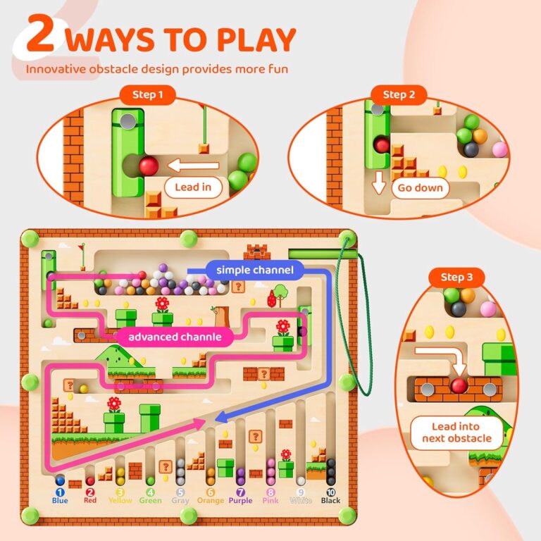 Magnetic Maze Toy Review