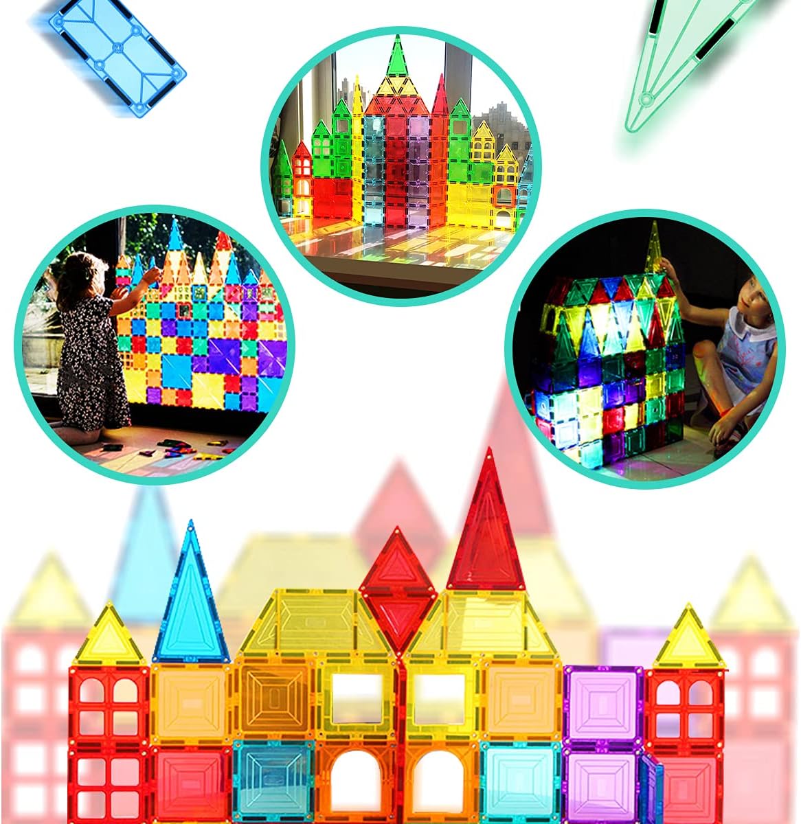 Magnetic Tiles Building Blocks STEM Magnet Blocks Toys for 3+ Year Old Boys and Girls,Educational Toy Gifts for Toddlers Kids Develop Childrens Ability to Observe,Imagine,Practice. Magnetic Tiles Building Blocks STEM Magnet Blocks Toys for 3+ Year Old Boys and Girls,Educational Toy Gifts for Toddlers Kids Develop Childrens Ability to Observe,Imagine,Practice.