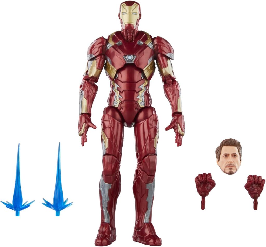 Marvel Hasbro Legends Series Iron Man Mark 46, Captain America: Civil War Collectible 6 Inch Action Figures, Legends Action Figures : Toys Games Marvel Hasbro Legends Series Iron Man Mark 46, Captain America: Civil War Collectible 6 Inch Action Figures, Legends Action Figures : Toys Games