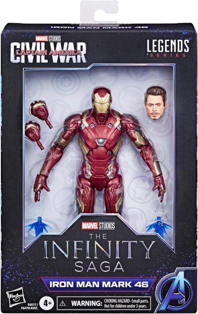 Marvel Hasbro Legends Series Iron Man Mark 46, Captain America: Civil War Collectible 6 Inch Action Figures, Legends Action Figures : Toys Games Marvel Hasbro Legends Series Iron Man Mark 46, Captain America: Civil War Collectible 6 Inch Action Figures, Legends Action Figures : Toys Games
