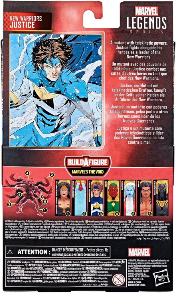 Marvel Legends Series New Warriors Justice, Comics Collectible 6-Inch Action Figure Marvel Legends Series New Warriors Justice, Comics Collectible 6-Inch Action Figure