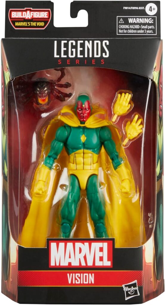 Marvel Legends Series Vision, Comics Collectible 6-Inch Action Figure