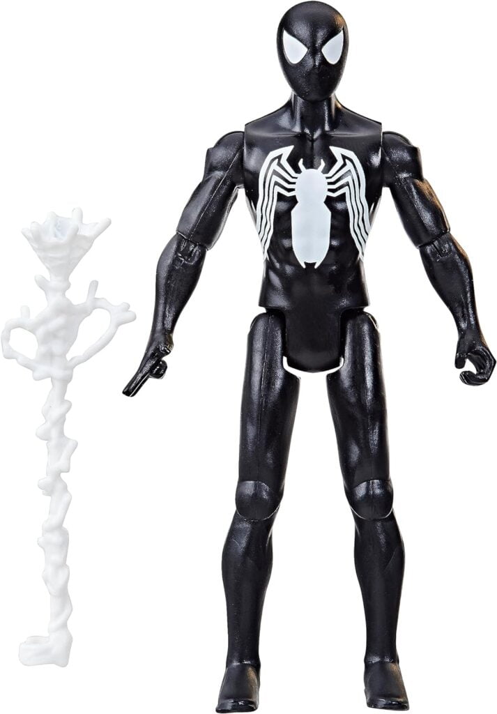 Marvel Spider-Man Epic Hero Series Symbiote Suit Spider-Man Action Figure, 4-Inch, with Accessory, Action Figures for Kids Ages 4 and Up : Toys Games