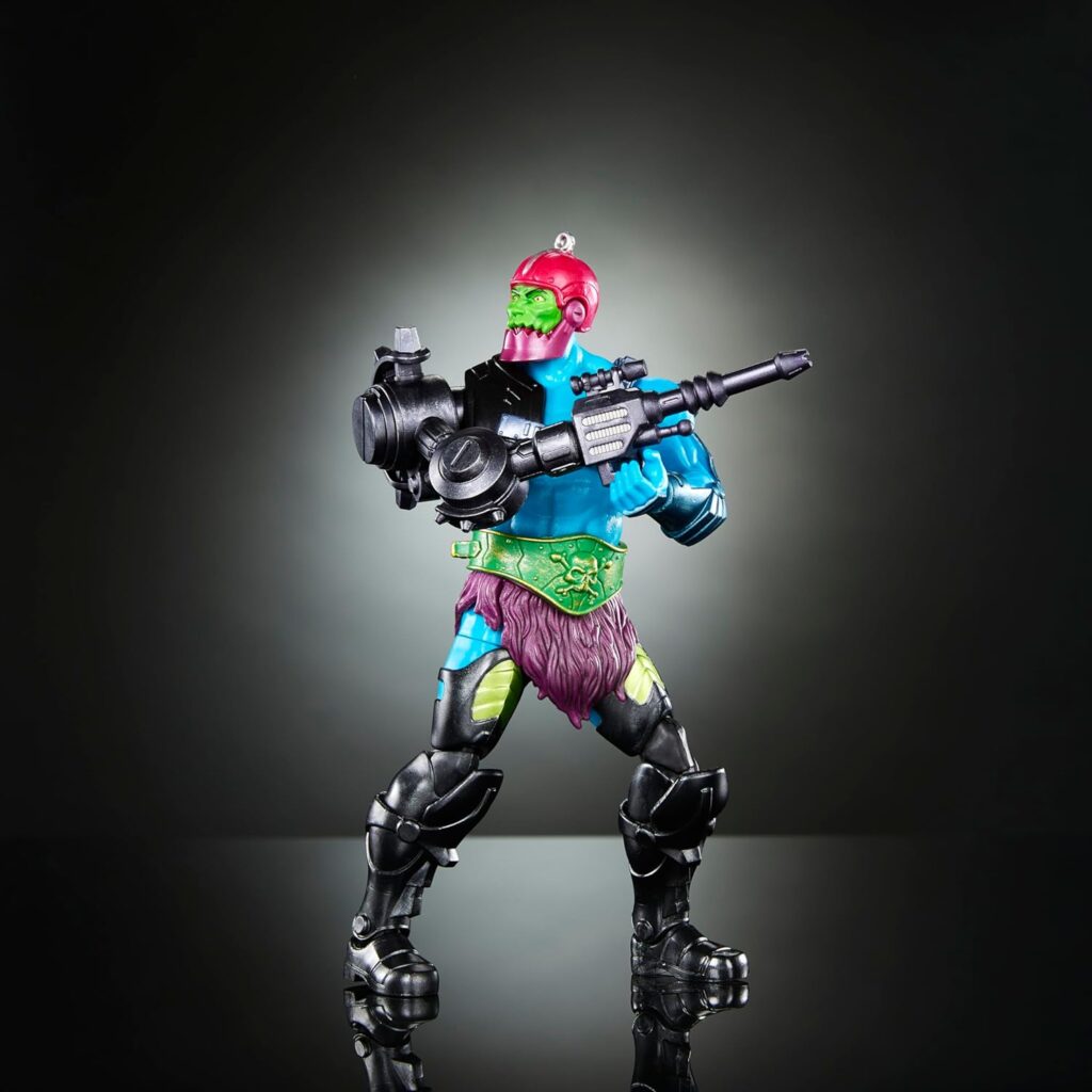 Masters of the Universe Masterverse New Eternia Trap Jaw Action Figure, Deluxe Collectible with 30 Articulations Multiple Accessories, MOTU Toy