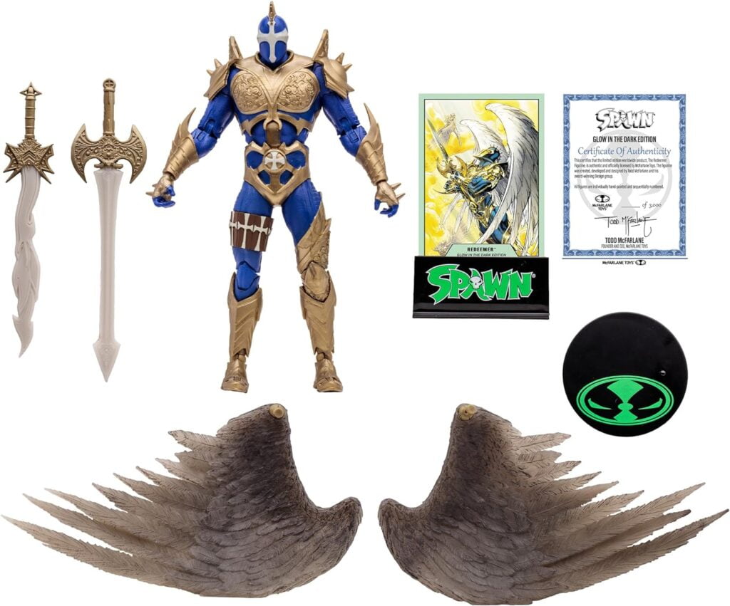 McFarlane Toys - Redeemer Glow in The Dark Edition, 7in Action Figure, Gold Label, Amazon Exclusive McFarlane Toys - Redeemer Glow in The Dark Edition, 7in Action Figure, Gold Label, Amazon Exclusive
