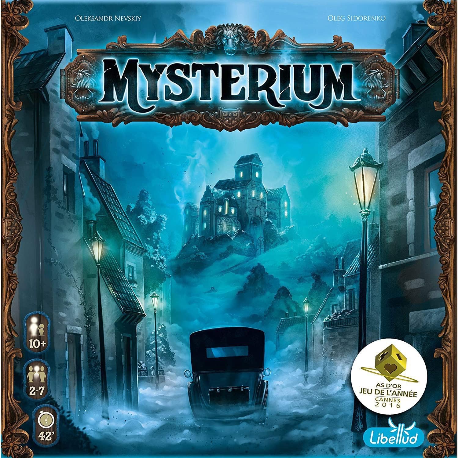 Mysterium Board Game (Base Game) - Enigmatic Cooperative Mystery Game with Ghostly Intrigue, Fun for Family Game Night, Ages 10+, 2-7 Players, 45 Minute Playtime, Made by Libellud Mysterium Board Game (Base Game) - Enigmatic Cooperative Mystery Game with Ghostly Intrigue, Fun for Family Game Night, Ages 10+, 2-7 Players, 45 Minute Playtime, Made by Libellud