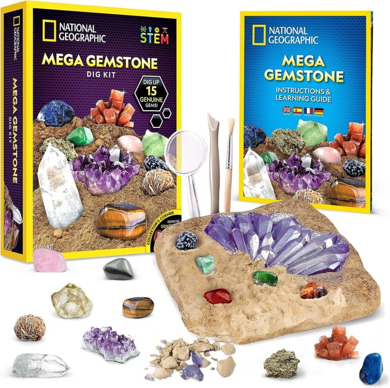 NATIONAL GEOGRAPHIC Mega Gemstone Dig Kit Review