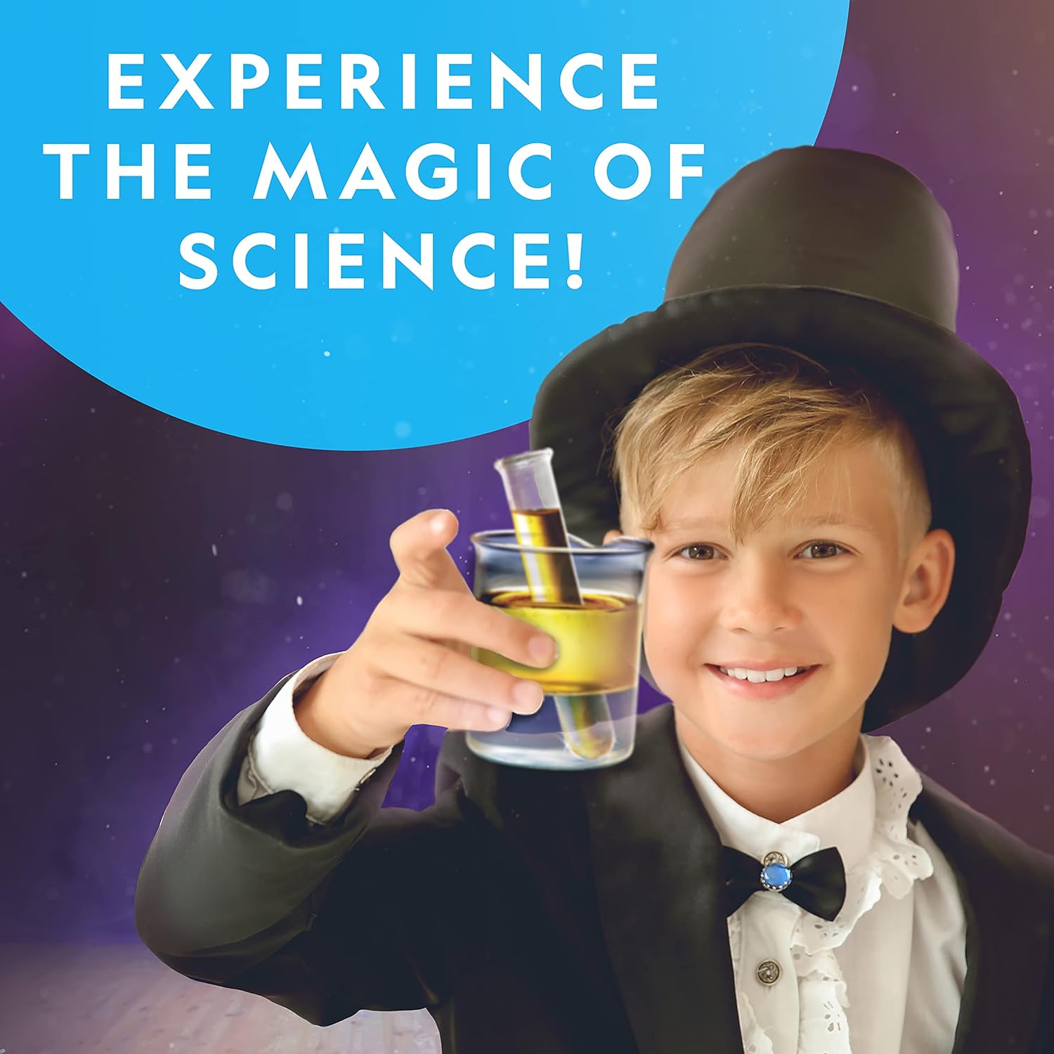 NATIONAL GEOGRAPHIC Science Magic Kit – Science Kit for Kids with 50 Unique Experiments and Magic Tricks, Chemistry Set and STEM Project, A Great Gift for Boys and Girls (Amazon Exclusive) : Toys Games