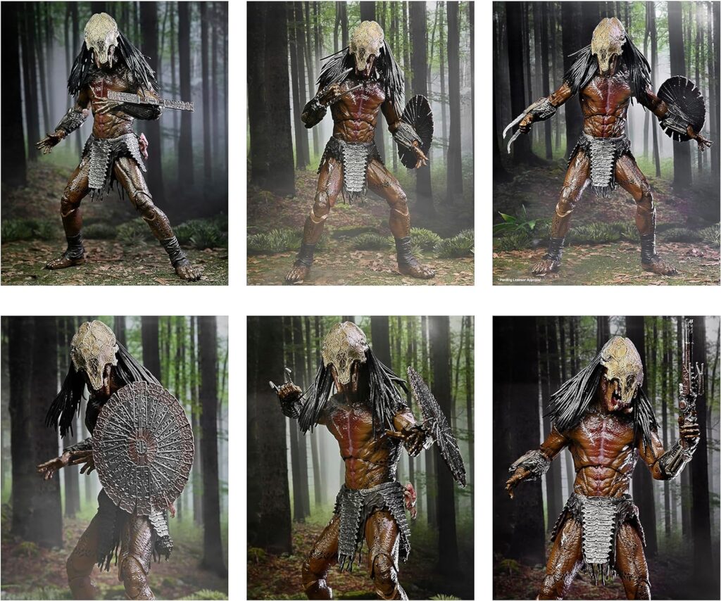 NECA Collectible Prey Ultimate Feral Predator 7 Scale Action Figure NECA Collectible Prey Ultimate Feral Predator 7 Scale Action Figure