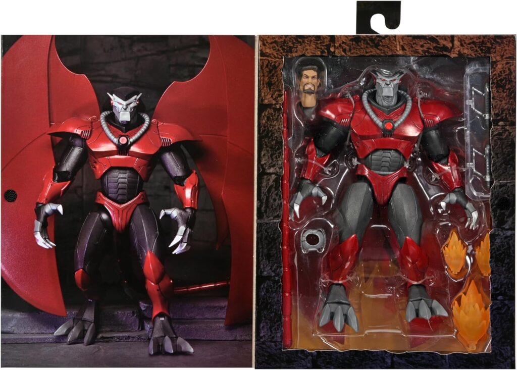 NECA - Gargoyles - 7 Scale Action Figure - Ultimate Armored David Xanatos Figure