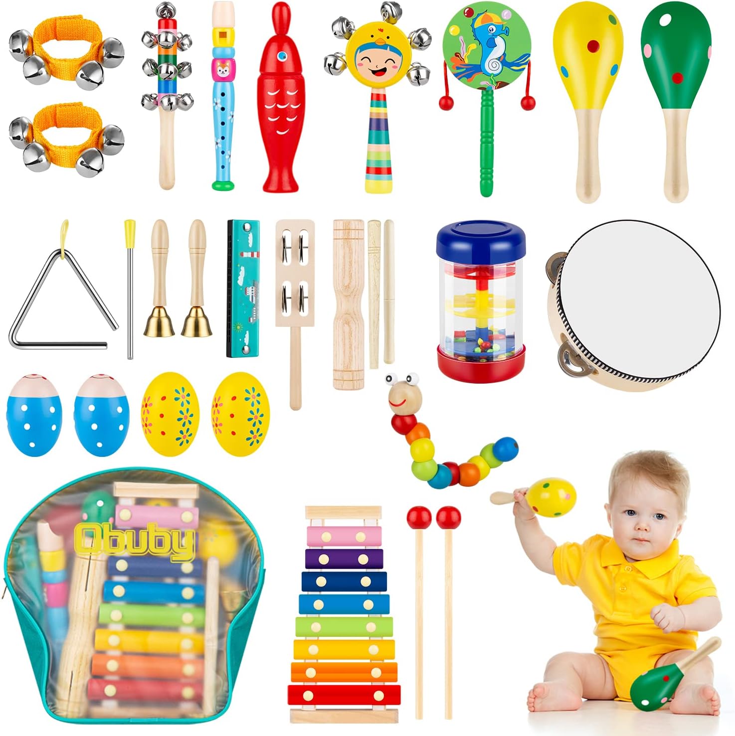Obuby Toddler Musical Instruments Review