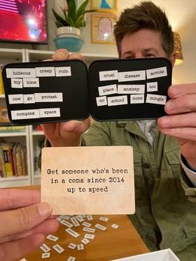 Ransom Notes - The Ridiculous Word Magnet Party Game, 3+ Players Ransom Notes - The Ridiculous Word Magnet Party Game, 3+ Players