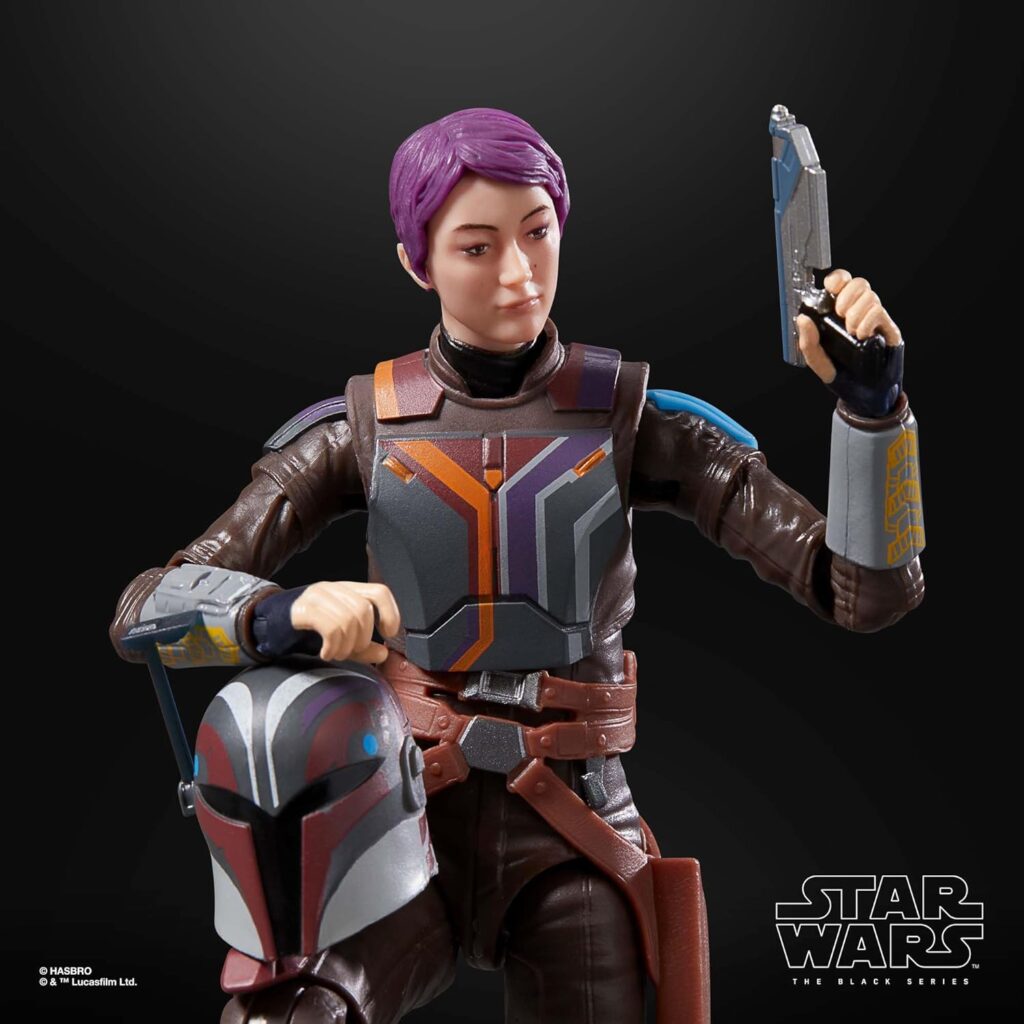 STAR WARS The Black Series Sabine Wren, Ahsoka 6-Inch Action Figures, Ages 4 and Up STAR WARS The Black Series Sabine Wren, Ahsoka 6-Inch Action Figures, Ages 4 and Up