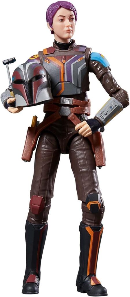 STAR WARS The Black Series Sabine Wren, Ahsoka 6-Inch Action Figures, Ages 4 and Up STAR WARS The Black Series Sabine Wren, Ahsoka 6-Inch Action Figures, Ages 4 and Up
