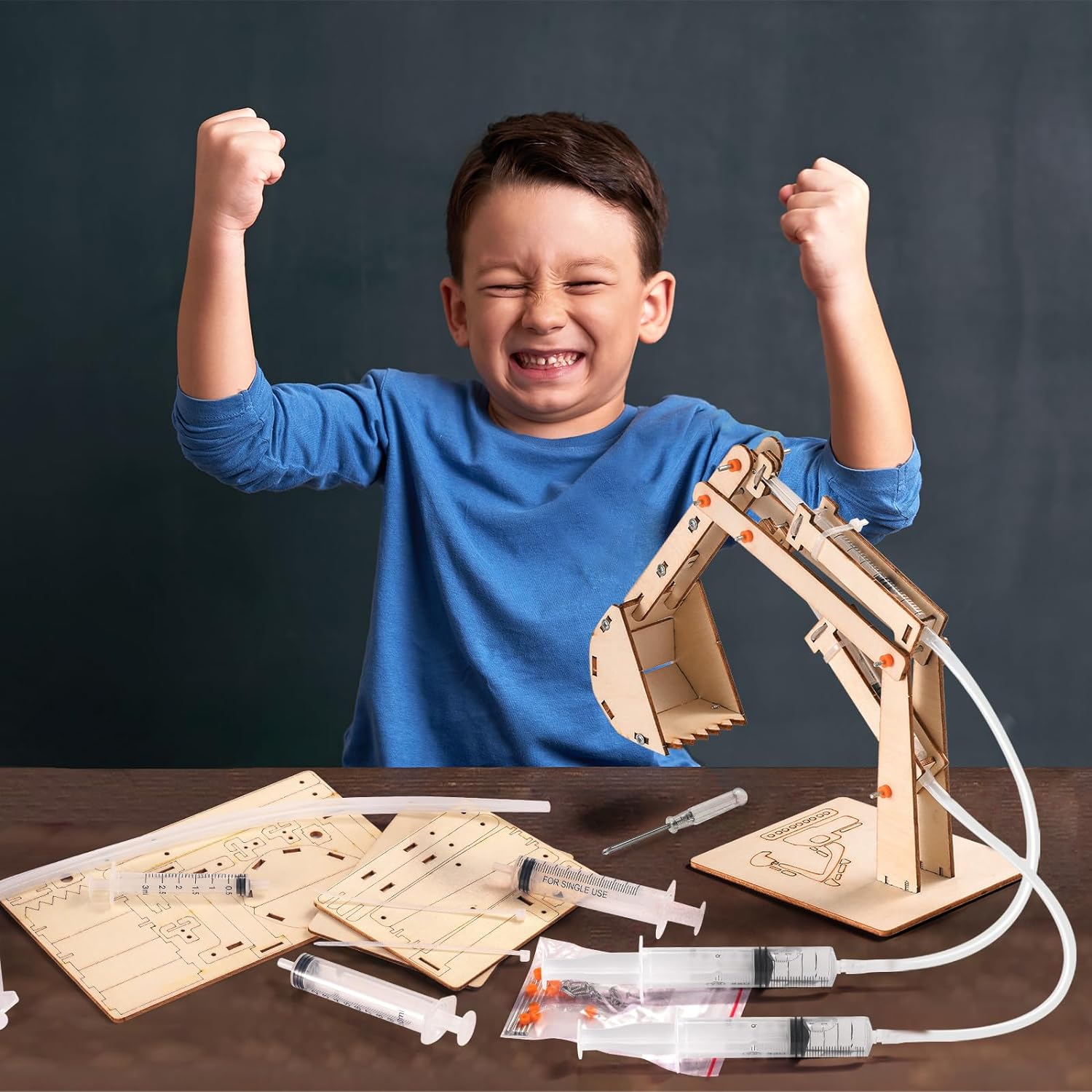 STEM Science Kits, 5 Set Building Kits for Kids Ages 8-12, 3D Wooden Puzzles, Wood Crafts for Boys 6-8, Science Experiment Projects, Woodworking Model Kit, STEM Toys for 6 7 8 9 10 11 12 14 Years Old : Toys Games
