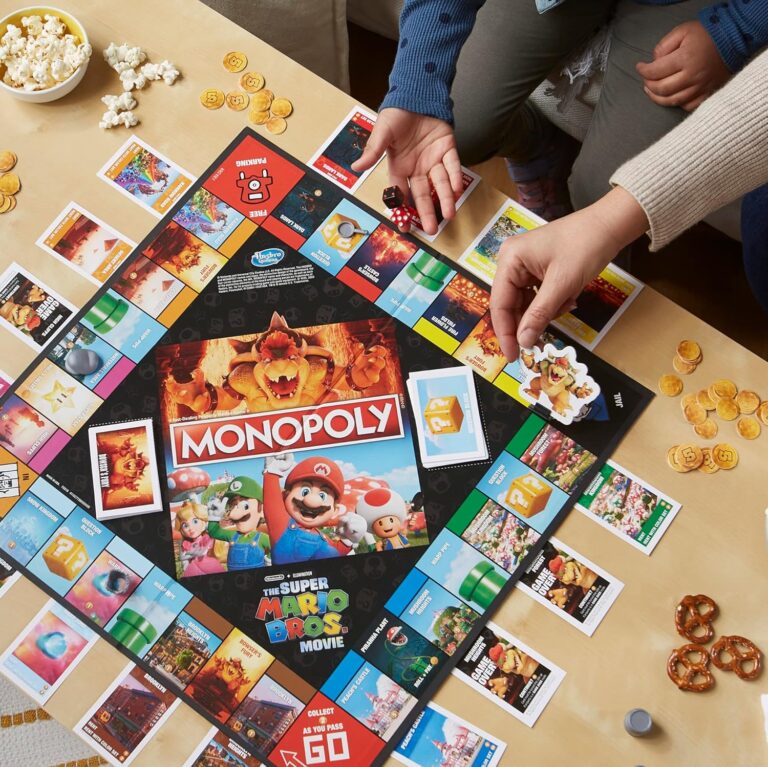 Super Mario Bros.Movie Edition Monopoly Game Review