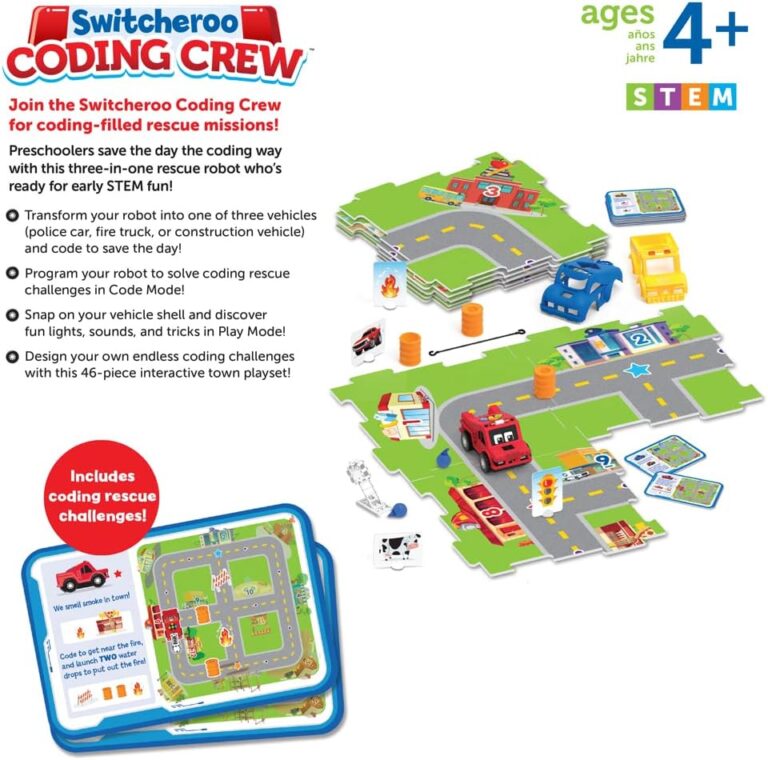 Switcheroo Coding Crew Toy Review