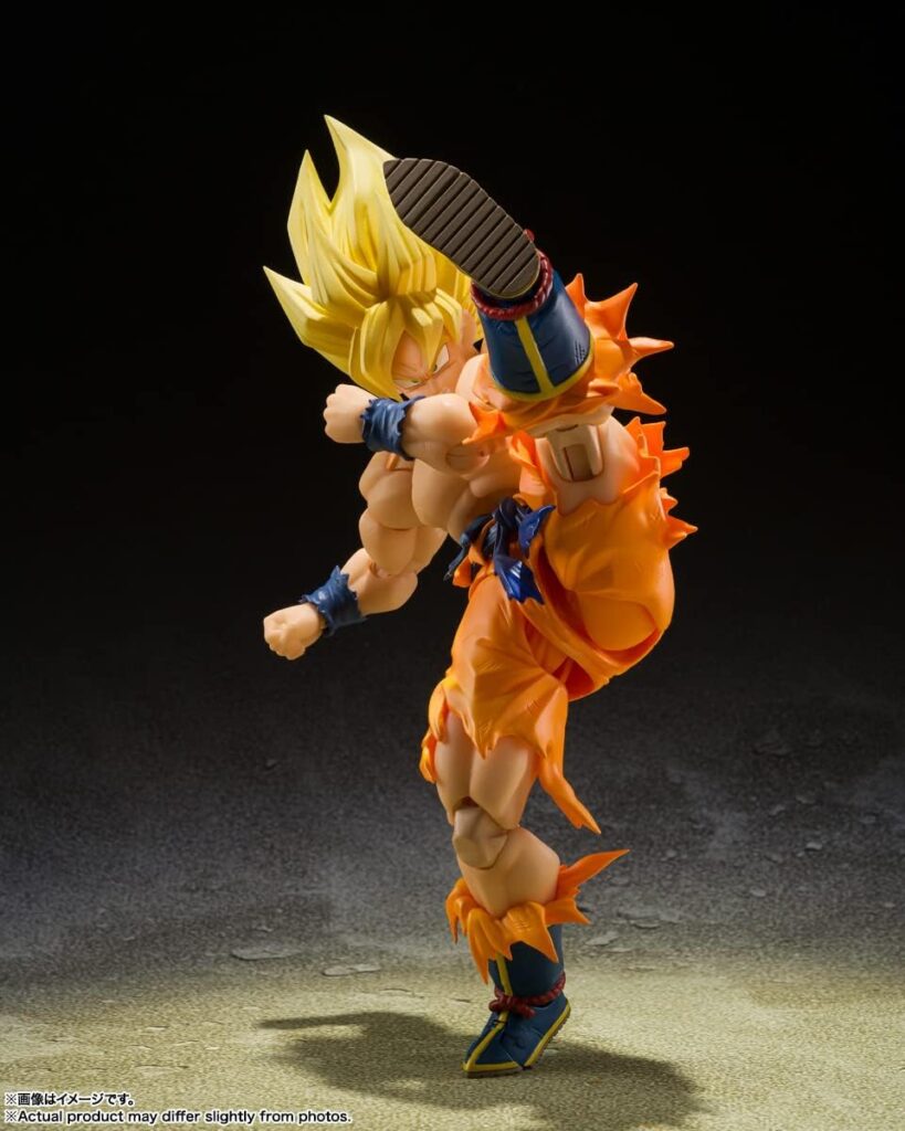 TAMASHII NATIONS - Super Saiyan Son Goku Legendary Super Saiyan Dragon Ball Z, S.H. Figuarts Action Figure
