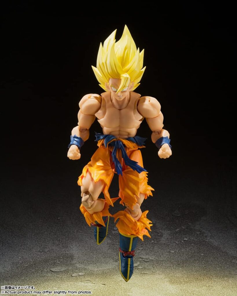 TAMASHII NATIONS - Super Saiyan Son Goku Legendary Super Saiyan Dragon Ball Z, S.H. Figuarts Action Figure