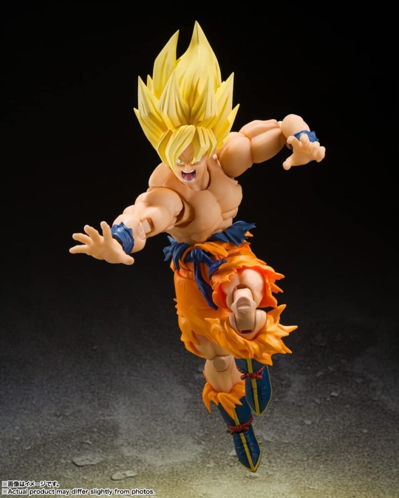 TAMASHII NATIONS - Super Saiyan Son Goku Legendary Super Saiyan Dragon Ball Z, S.H. Figuarts Action Figure