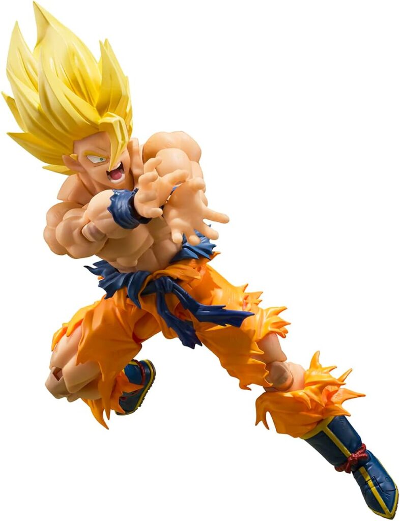 TAMASHII NATIONS - Super Saiyan Son Goku Legendary Super Saiyan Dragon Ball Z, S.H. Figuarts Action Figure