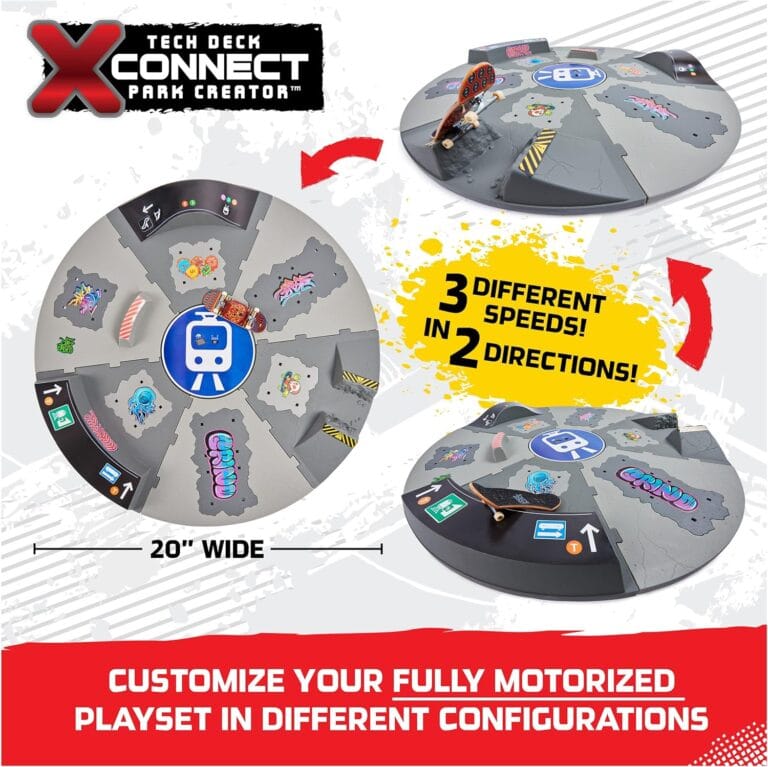 Tech Deck Shredline 360 Motorized Skate Park Review