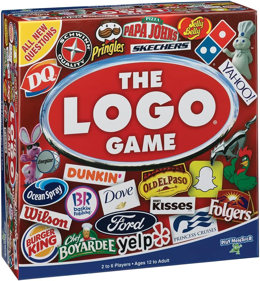 The Logo Game - The Game of Things You Know and Love! - Fun Party Game - Ages 12+ - 2-6 Players The Logo Game - The Game of Things You Know and Love! - Fun Party Game - Ages 12+ - 2-6 Players