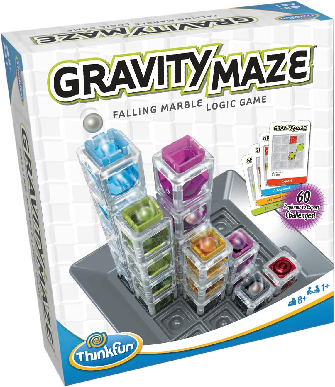 ThinkFun Gravity Maze Marble Run Brain Game and STEM Toy for Boys and Girls Age 8 and Up: Toy of the Year Award Winner ThinkFun Gravity Maze Marble Run Brain Game and STEM Toy for Boys and Girls Age 8 and Up: Toy of the Year Award Winner
