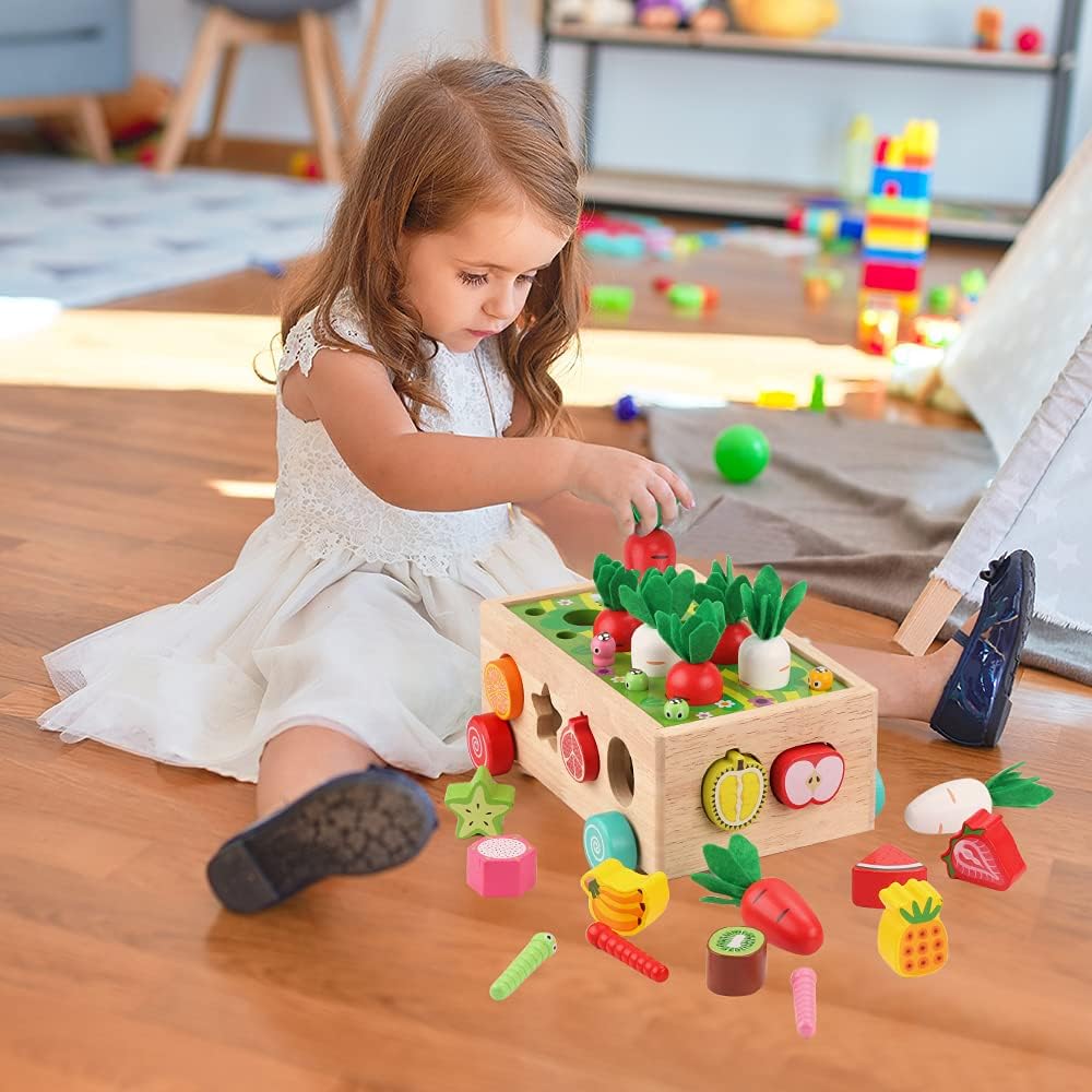 Toddlers Montessori Wooden Educational Toys for Baby Boys Girls Age 1 2 3 Year Old, Shape Sorting Toys Gifts for Kids 1-3, Wood Preschool Learning Fine Motor Skills Game : Toys Games Toddlers Montessori Wooden Educational Toys for Baby Boys Girls Age 1 2 3 Year Old, Shape Sorting Toys Gifts for Kids 1-3, Wood Preschool Learning Fine Motor Skills Game : Toys Games