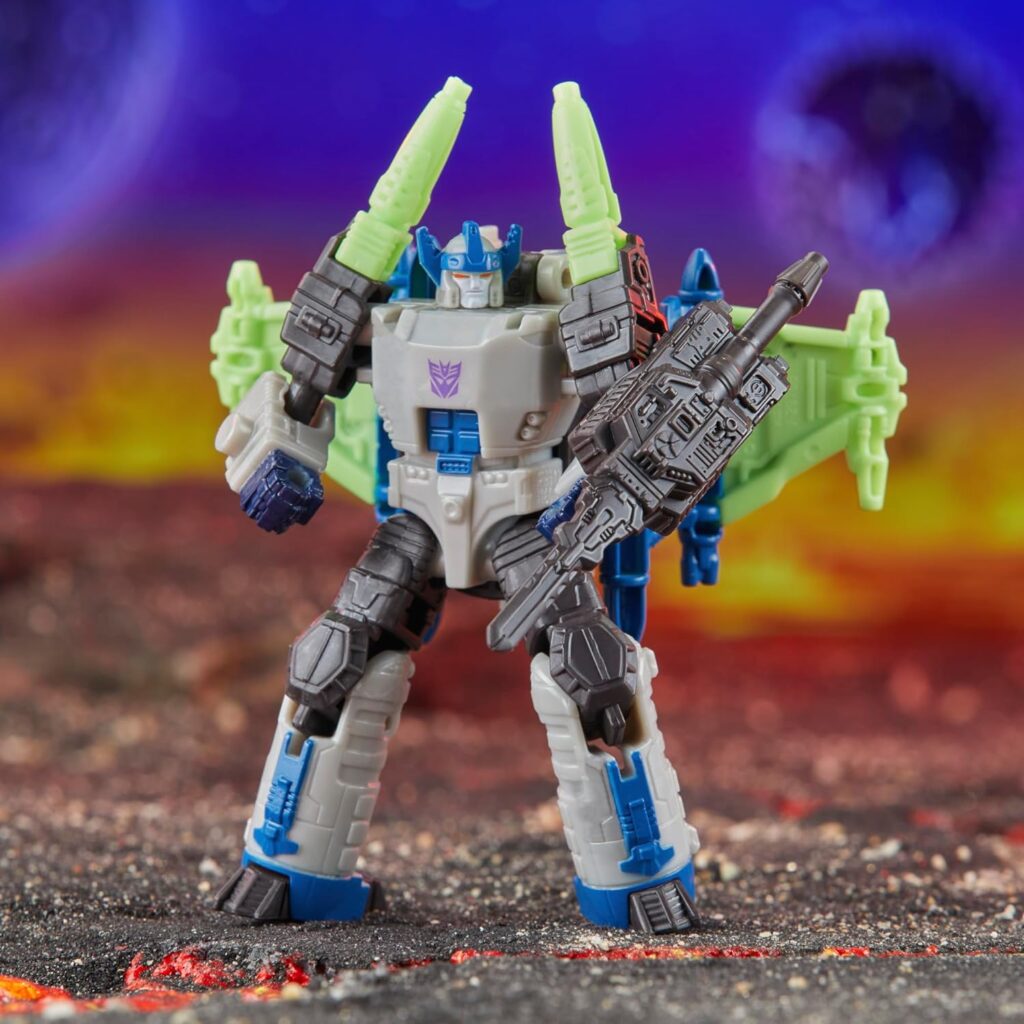 Transformers Legacy United Core Class Energon Universe Megatron, 3.5-inch Converting Action Figure, 8+