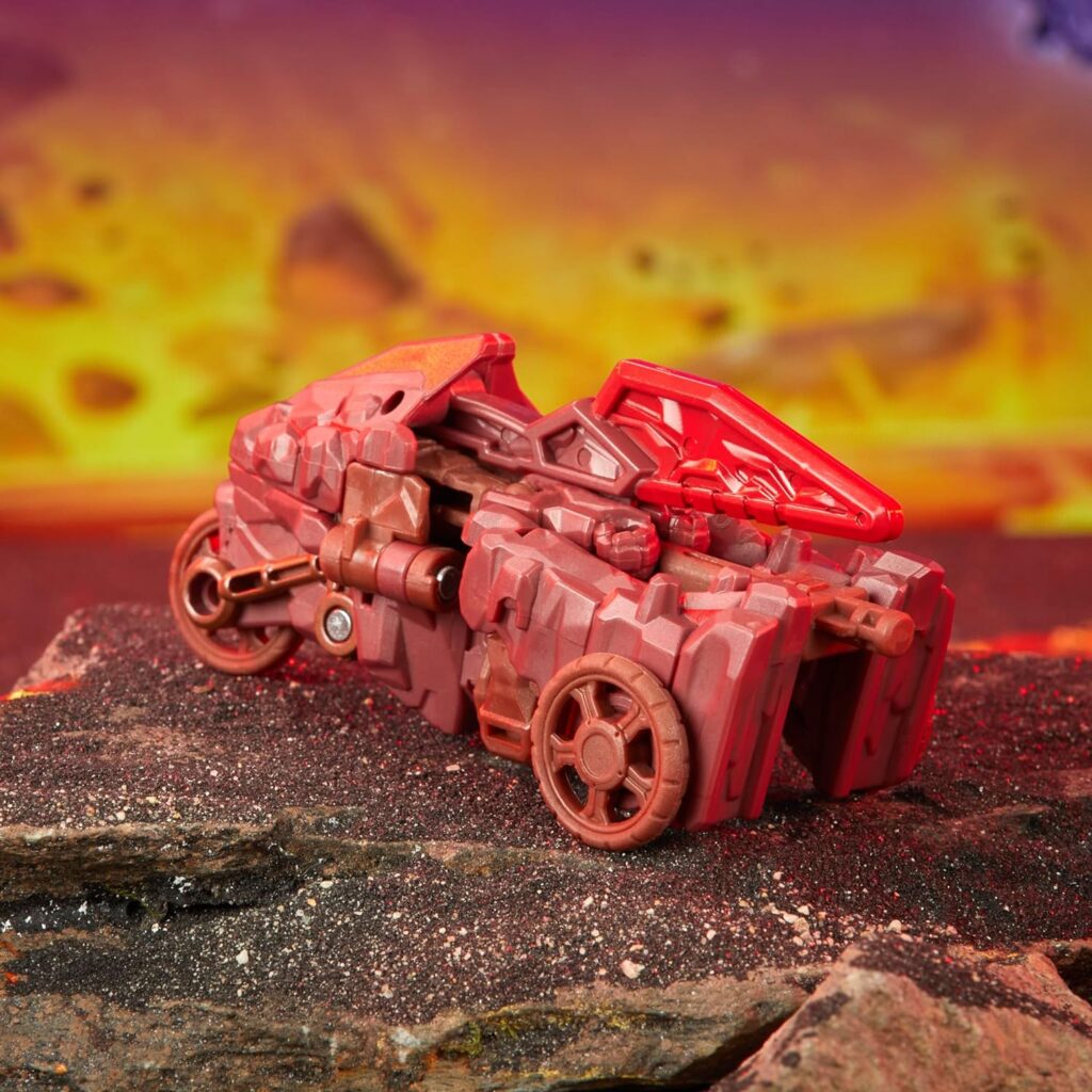 Transformers Legacy United Core Class Infernac Universe Bouldercrash, 3.5-Inch Converting Action Figure, 8+